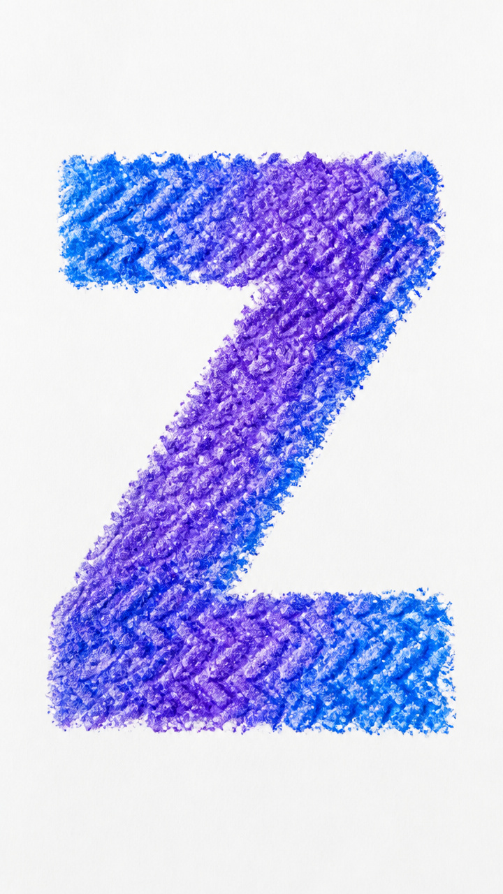 Zigzag Crayon Rubbing