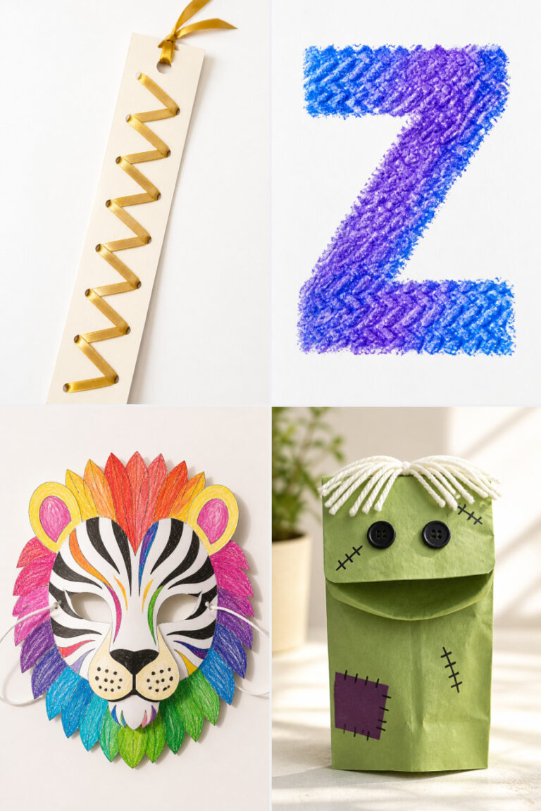 15 Easy Letter Z Crafts for Preschoolers