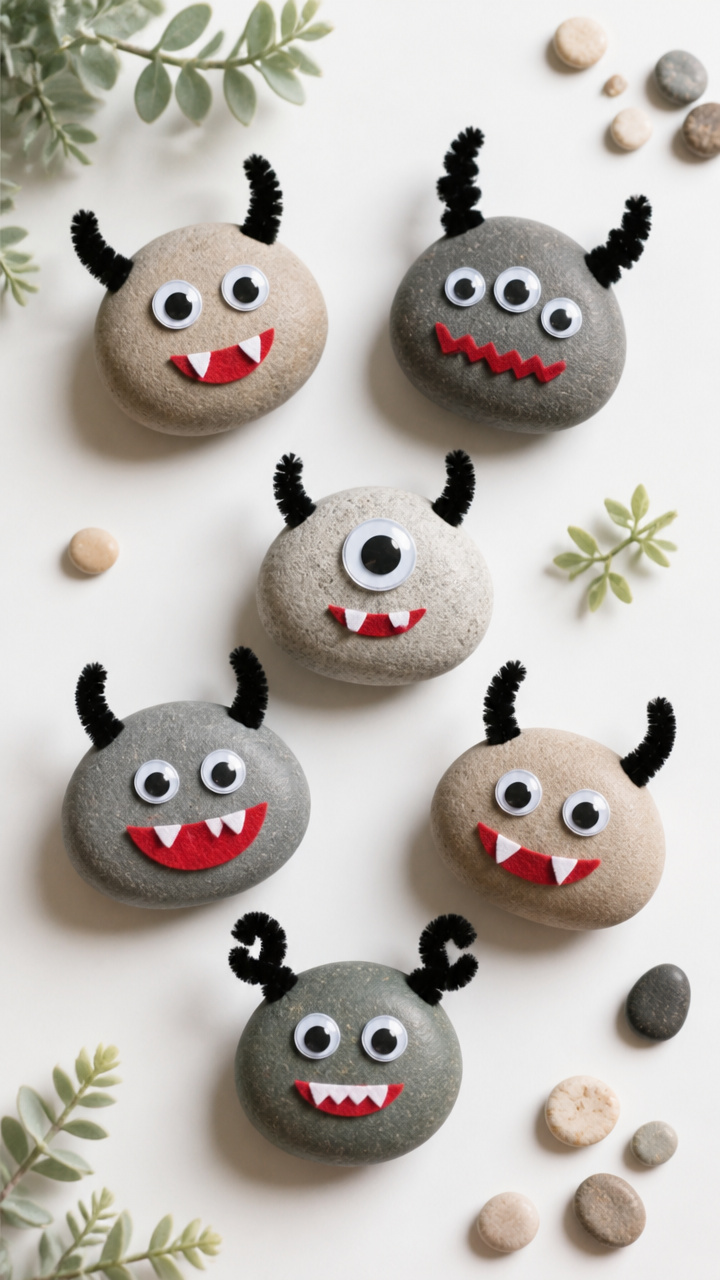 Rock Monster Faces