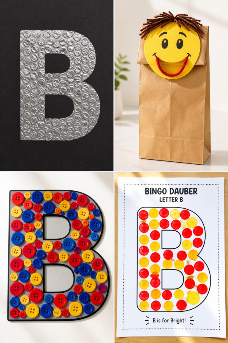 15 Fun Letter B Crafts for Preschoolers