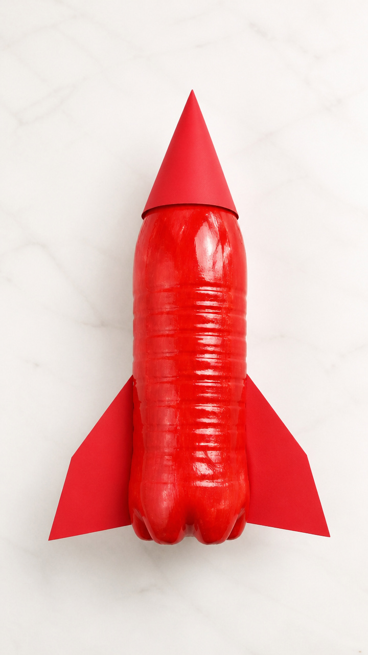 Recycled Bottle Rocket