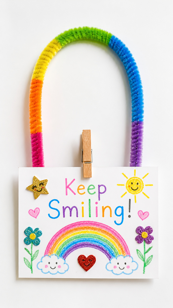 U-Shaped Pipe Cleaner Frame