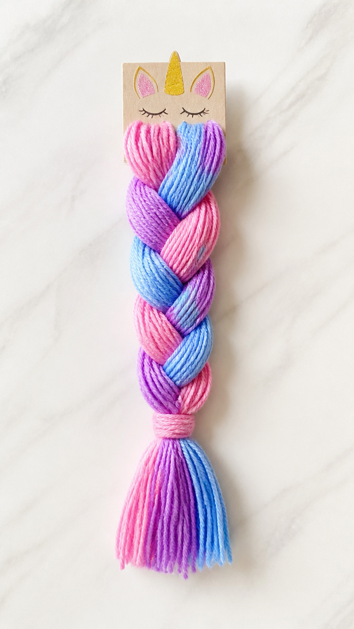 Unicorn Tail Braid Craft