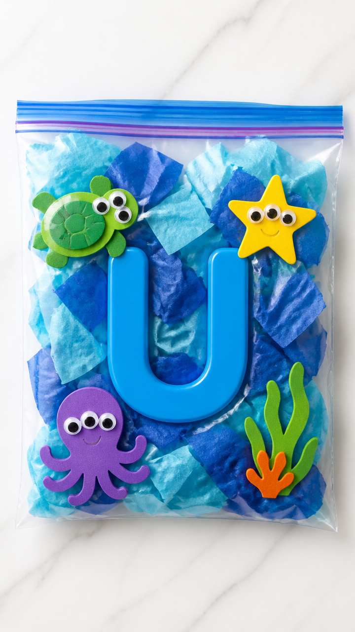 Under the Sea Letter Dive