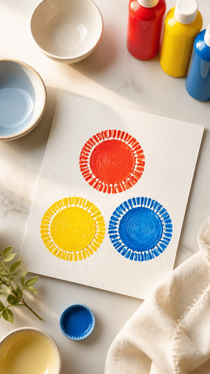 Puffy Paint Dot Prints