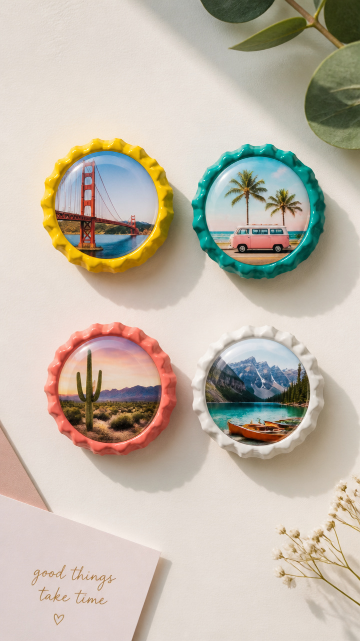 Bottle Cap Magnets