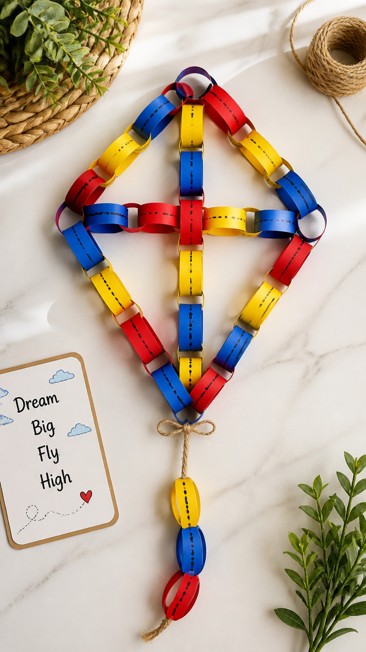 Paper Chain Kites