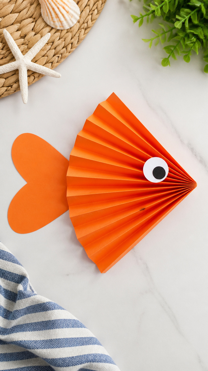 Folded Fan Fish