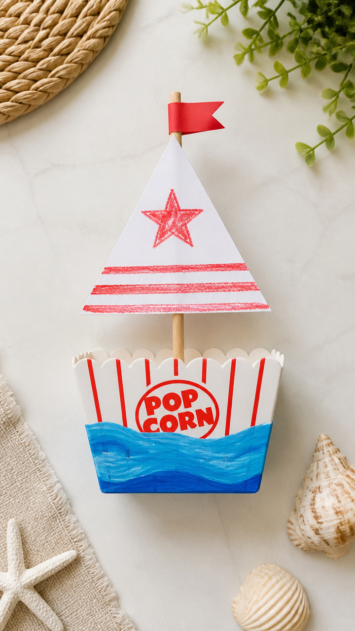 Popcorn Box Boats