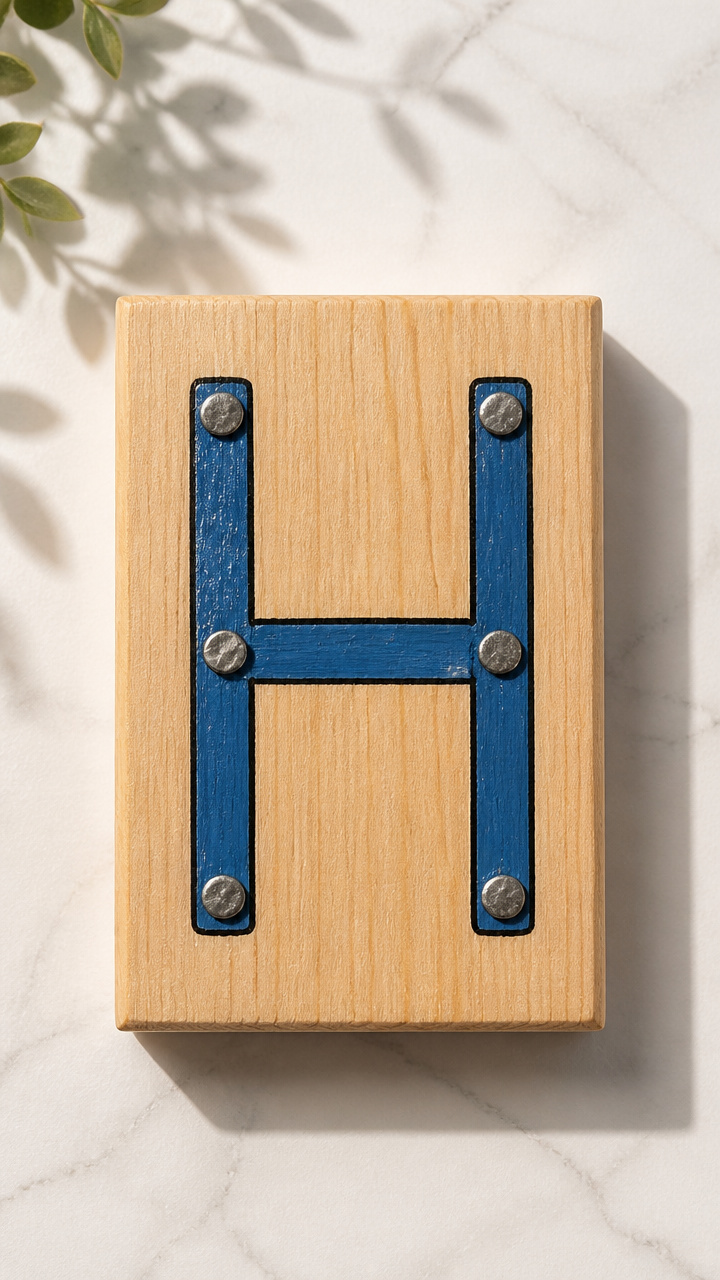 Hammered H Nail Board