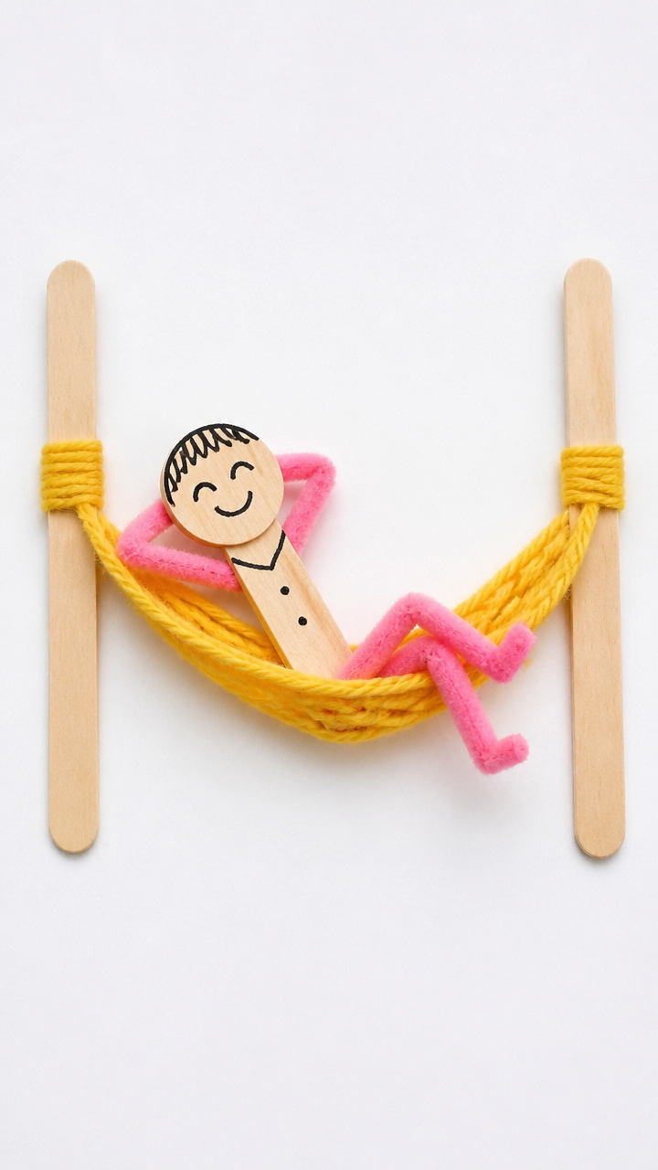Hammock Stick Figure