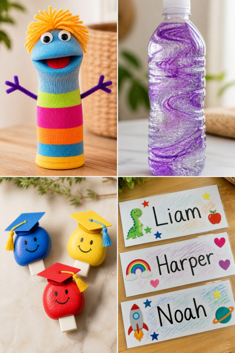 15 Creative Back to School Crafts for Preschoolers