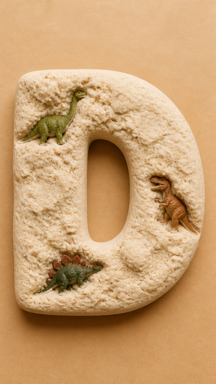 Dinosaur Dig D Letters