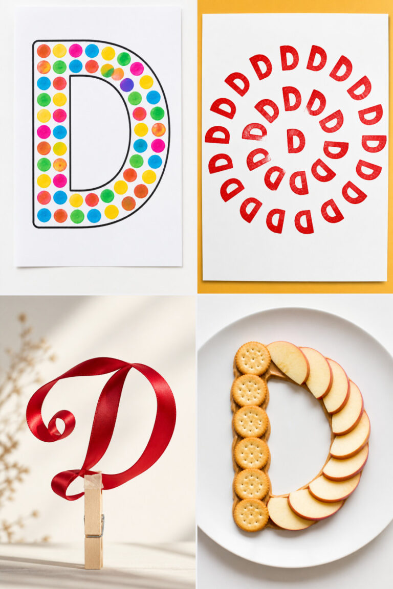 15 Creative Letter D Crafts for Preschoolers