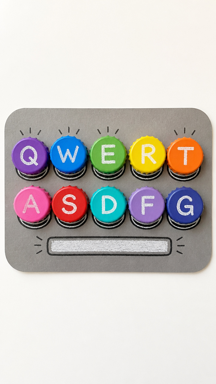 K Is for Keyboard Buttons