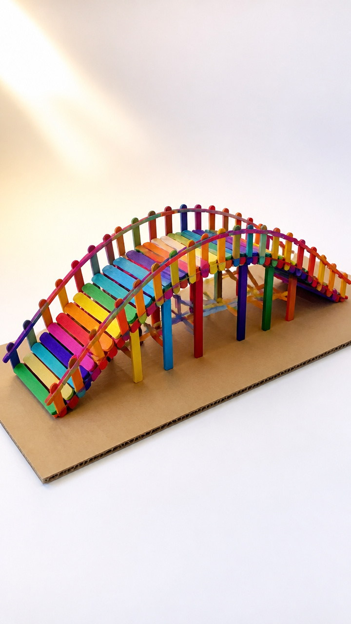 Popsicle Bridge Build