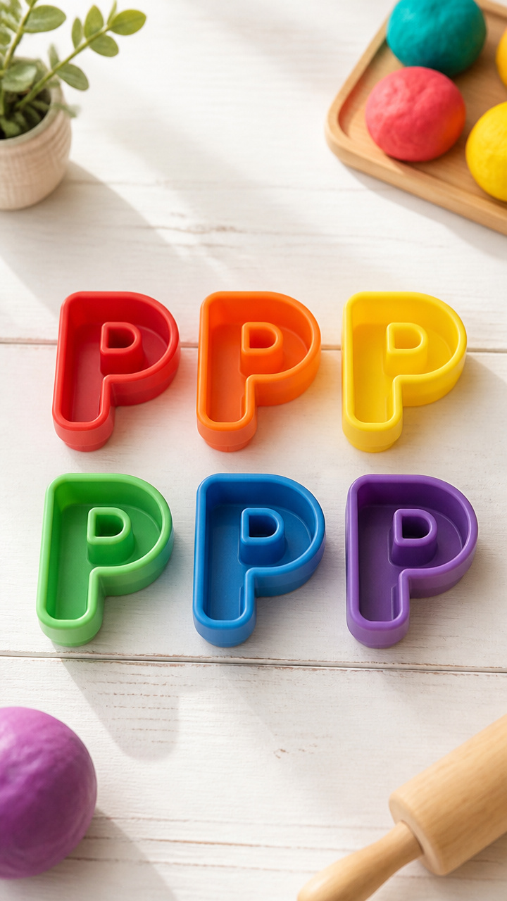 Playdough Letter Molds