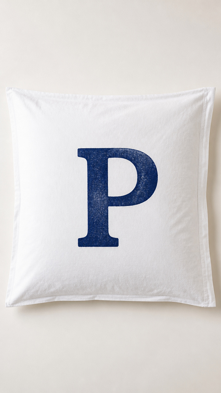 Pillowcase Stamp Prints