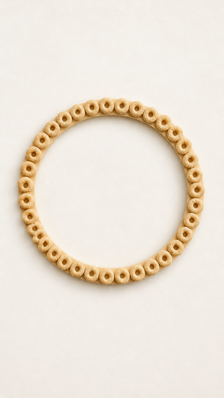 Cheerio Cereal Circle