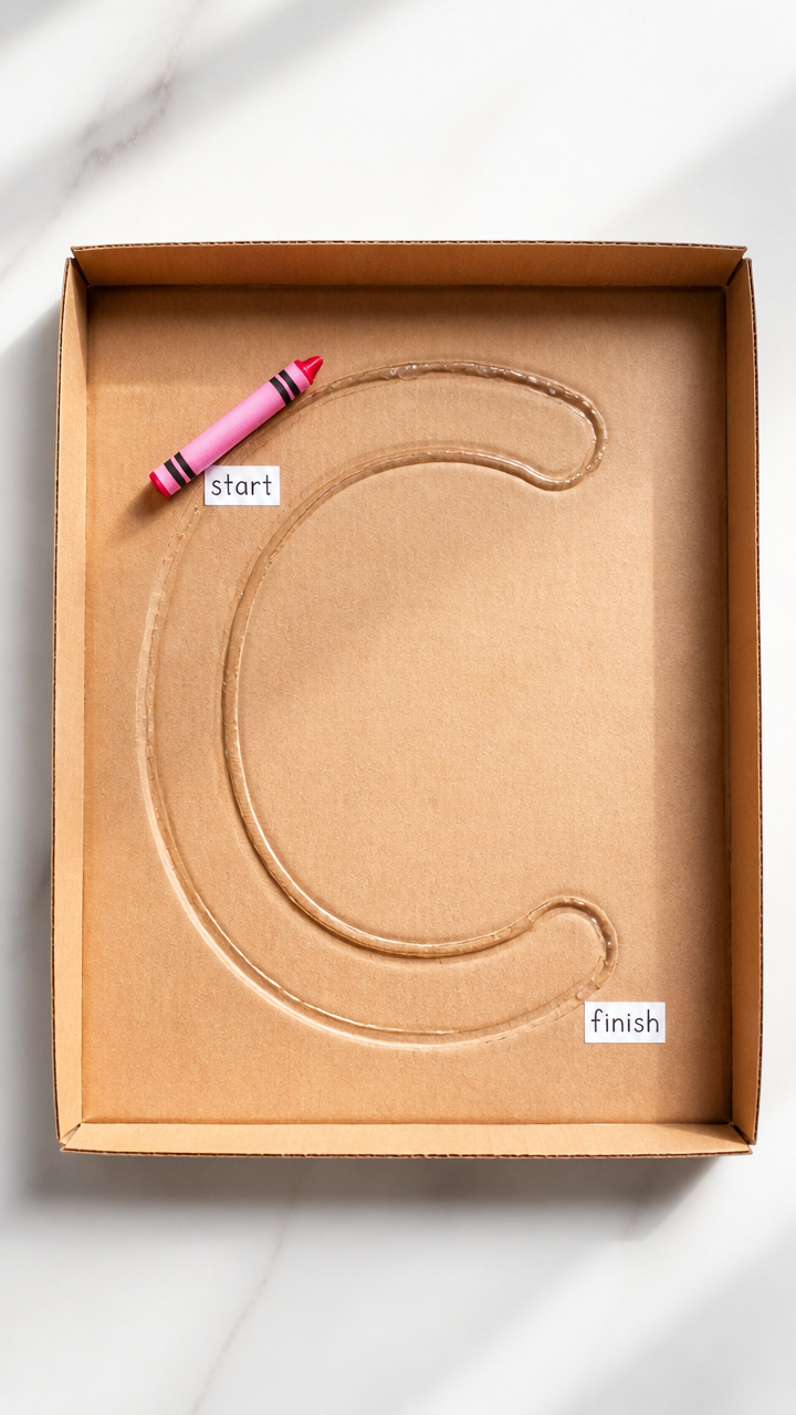 Crayon C Path Maze