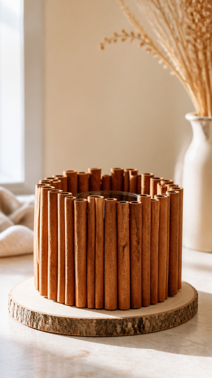 Cinnamon Stick Centerpiece
