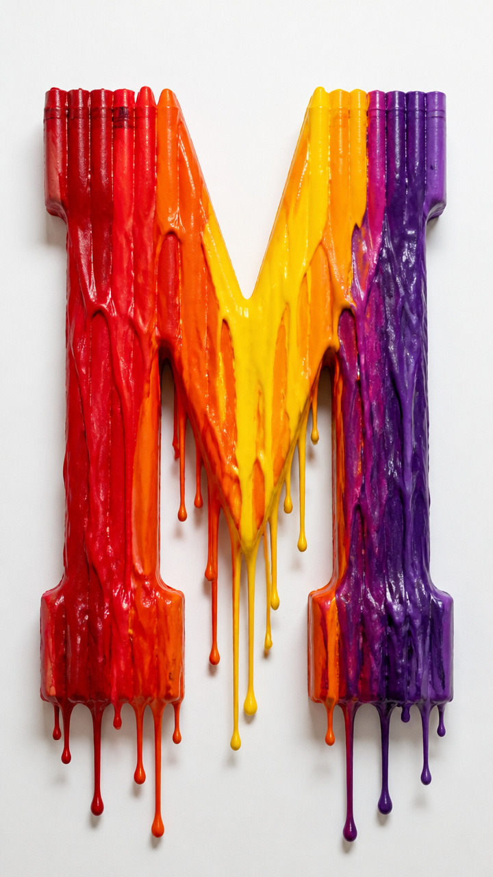 Melting Crayon M