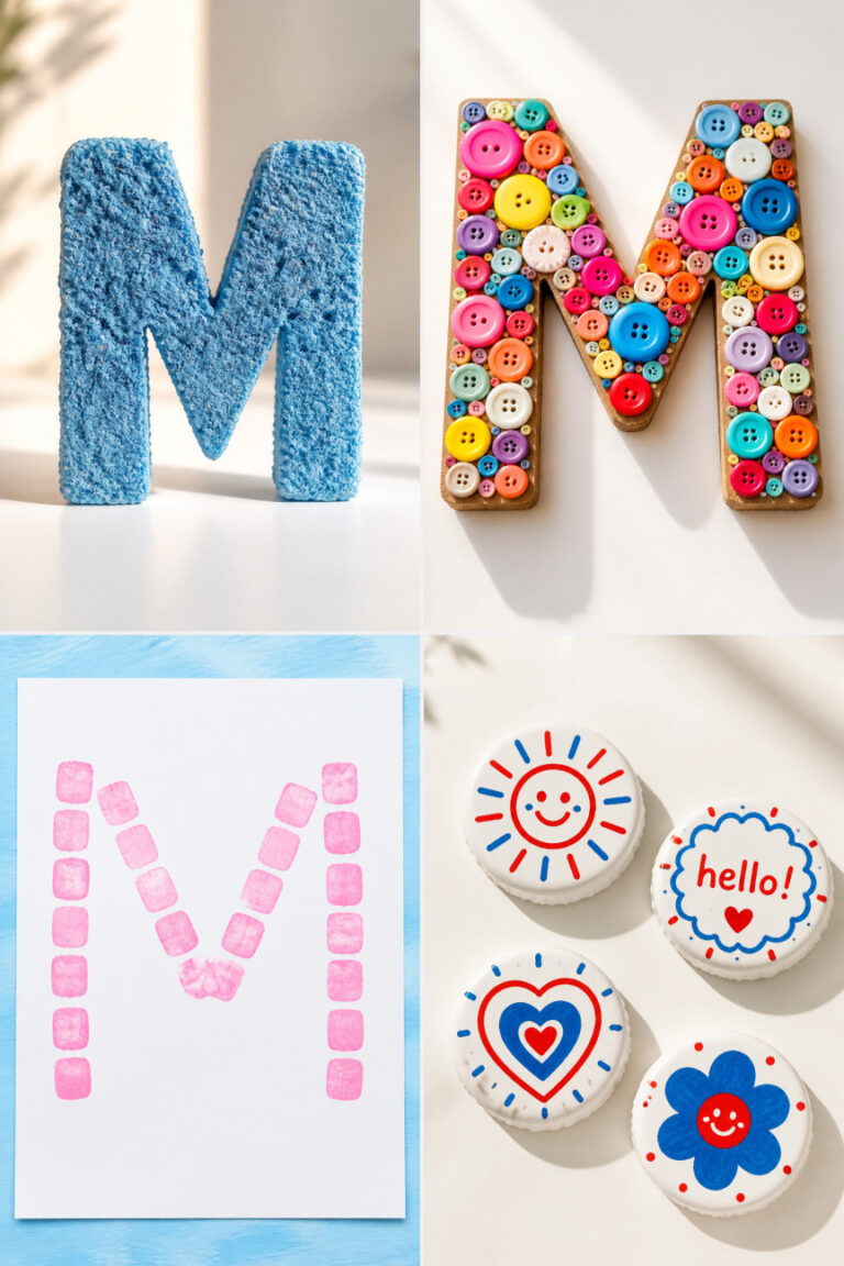 15 Cute Letter M Crafts for Preschoolers