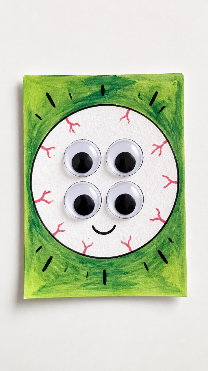 Eyeball Dip Paintings