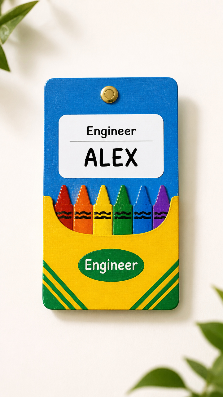 Engineer Name Badge