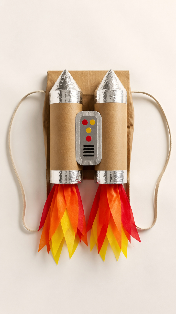 Jetpack from Paper Bag