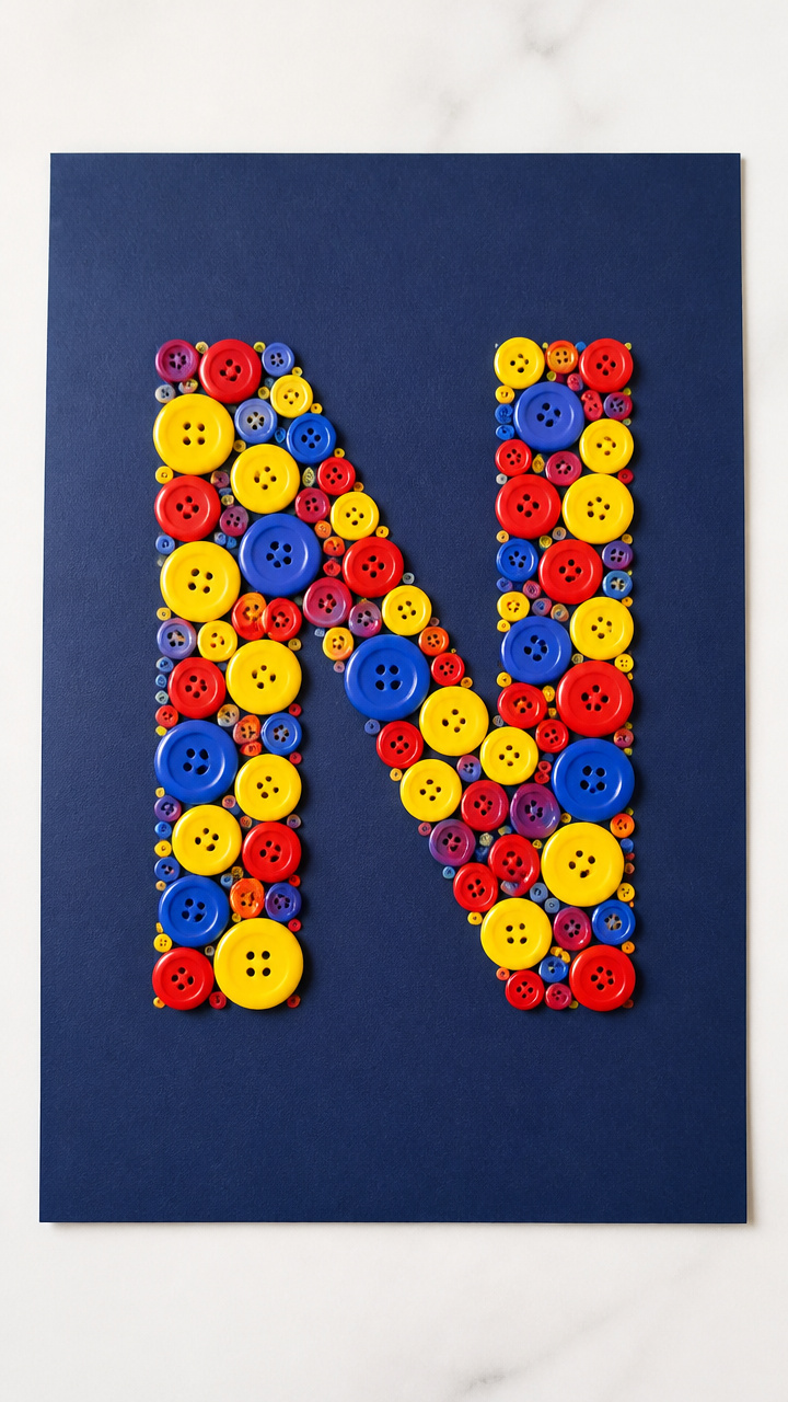 N Button Mosaic