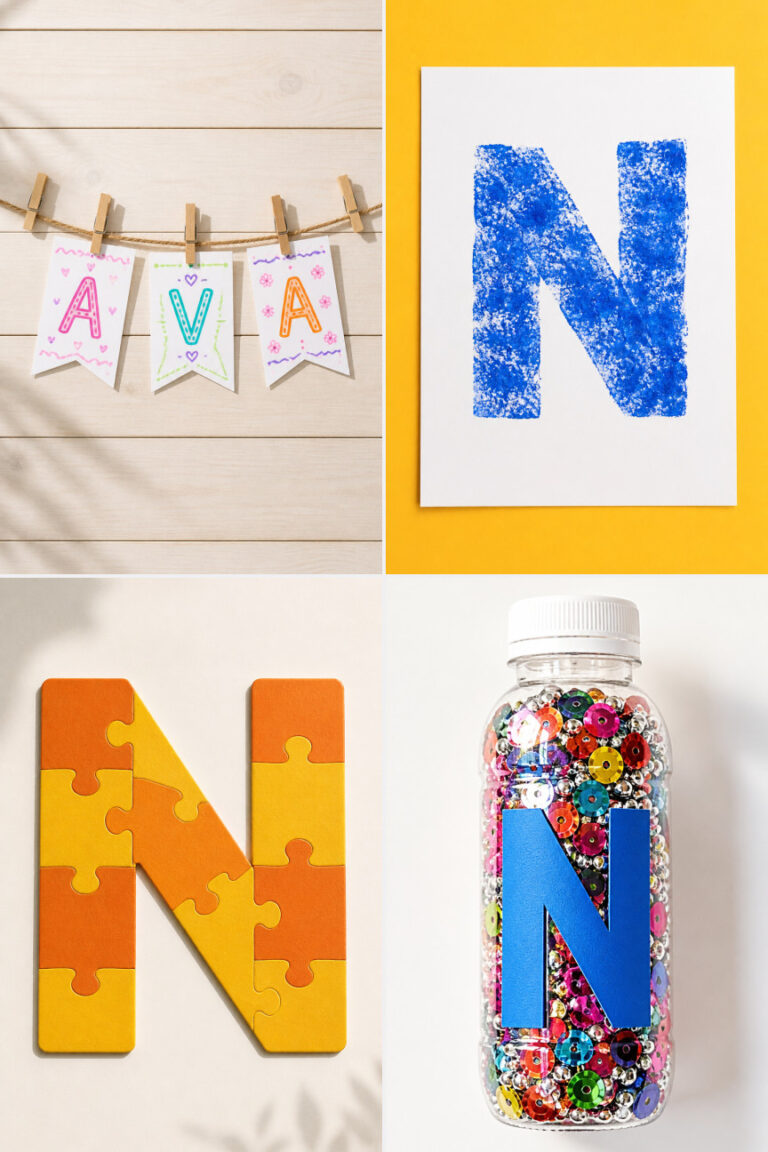 15 Easy Letter N Crafts for Preschoolers