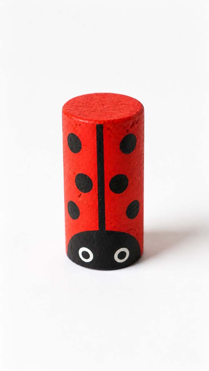 Ladybug Letter Stamp