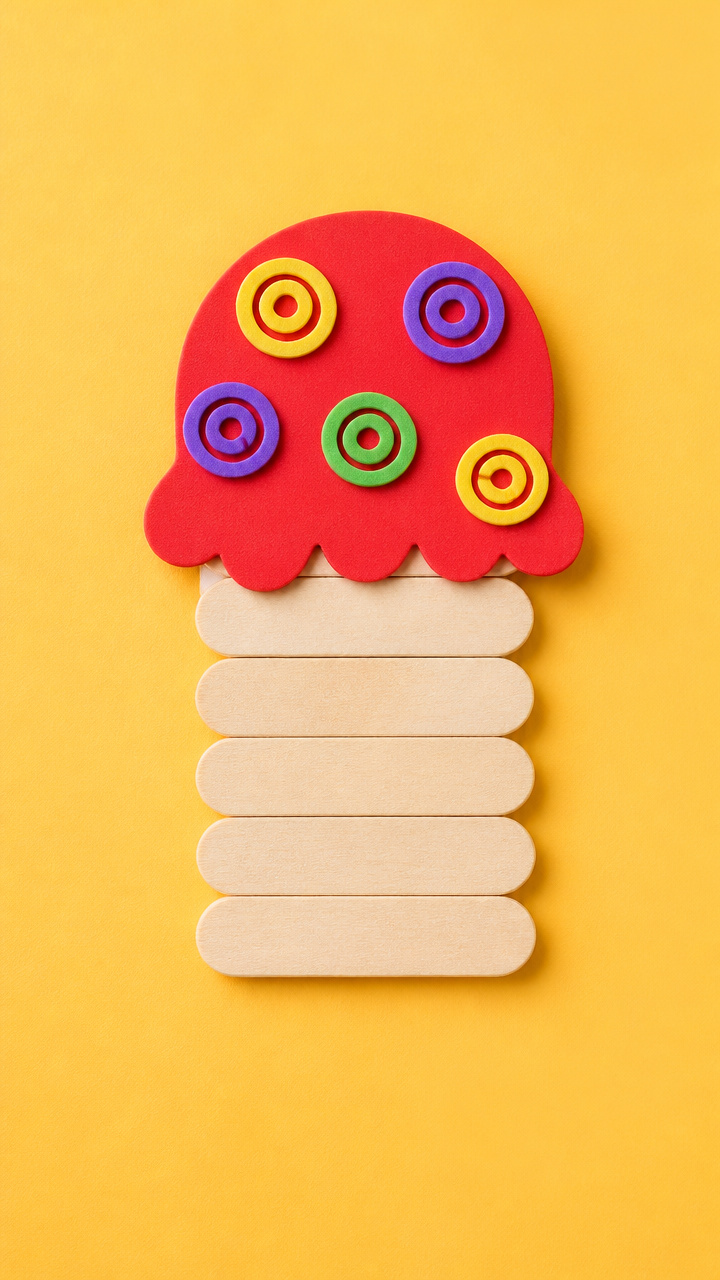 Ice Cream Stick Letters