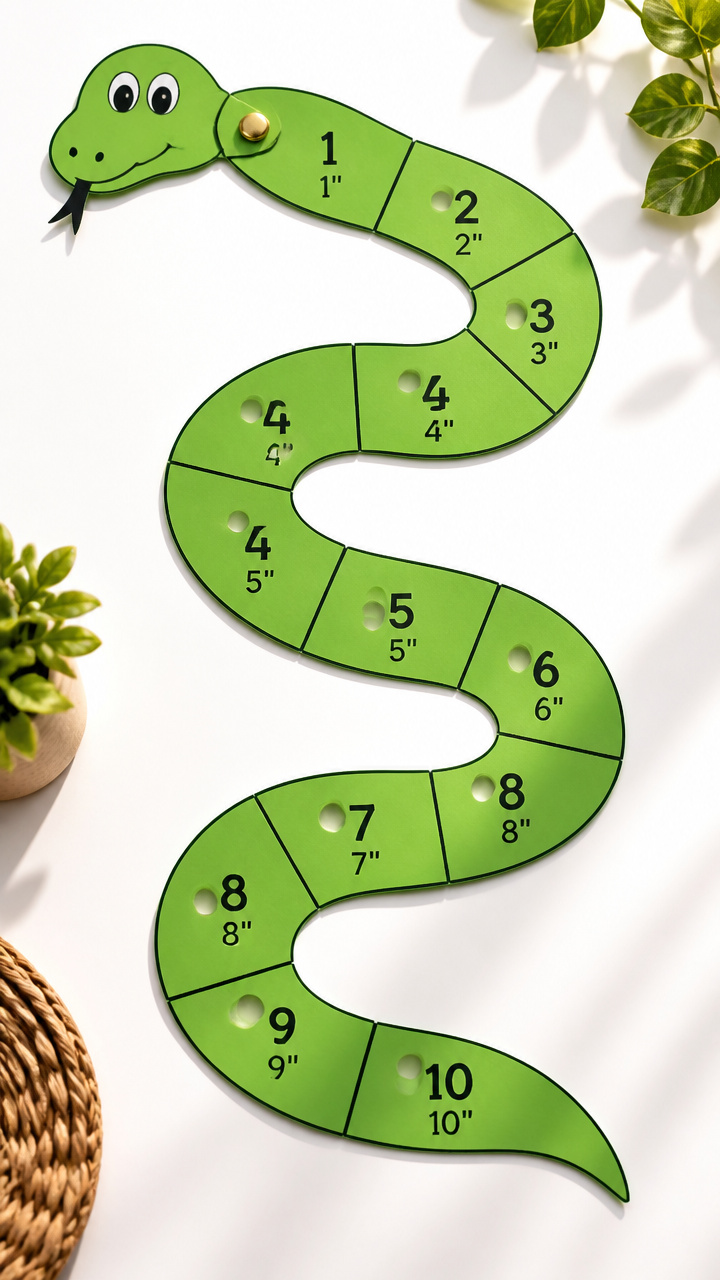 Inch-by-Inch Measuring Snake