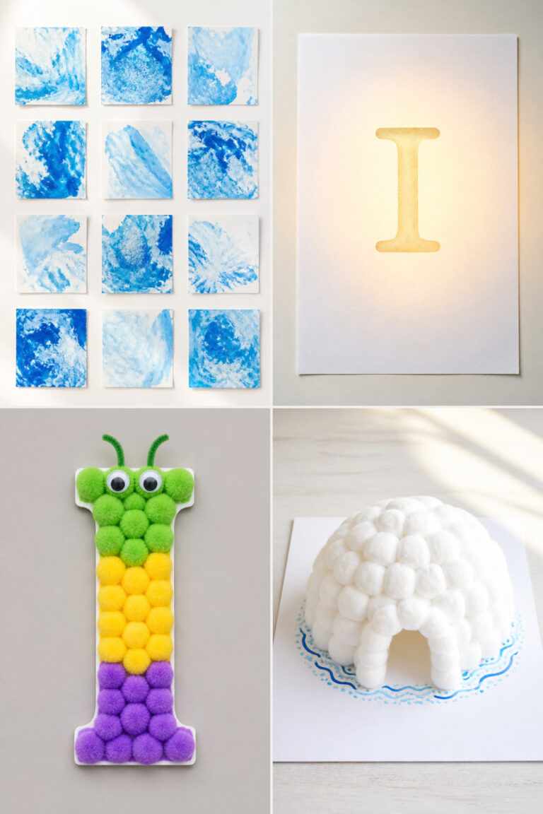15 Interactive Letter I Crafts for Preschoolers