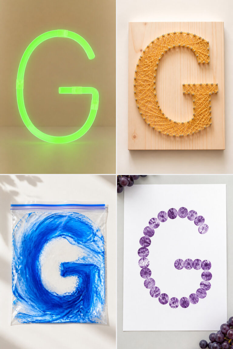 15 Simple Letter G Crafts for Preschoolers