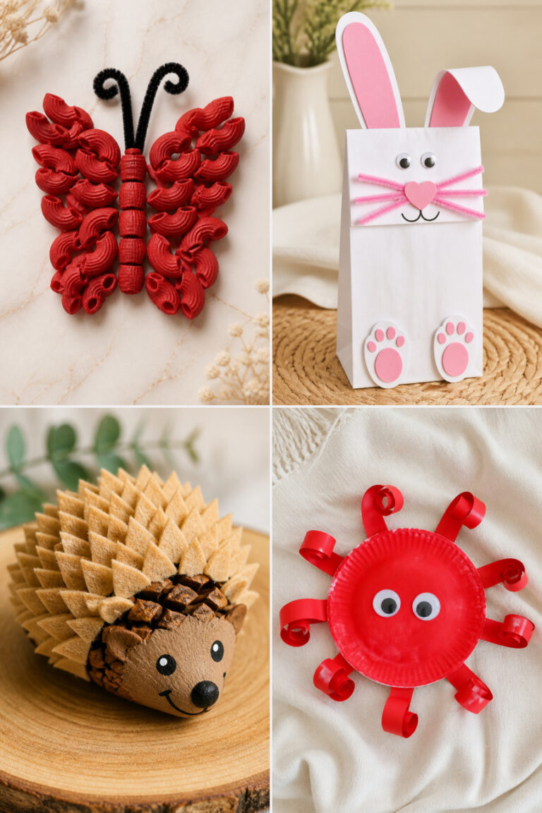 20 Cute Animal Crafts for Kids