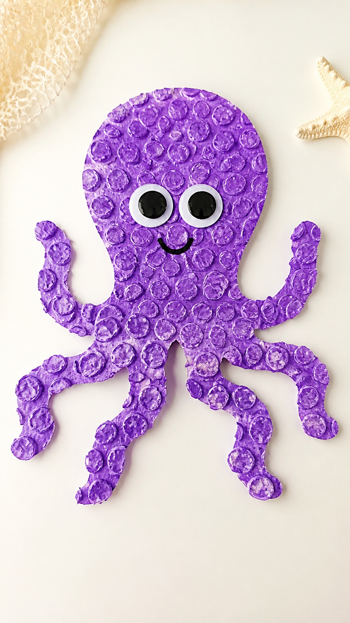 Bubble Wrap Octopus