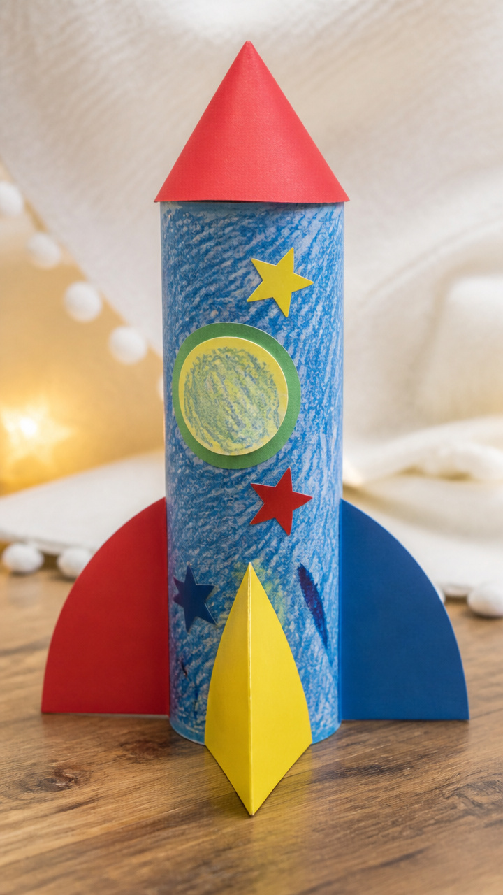 Cardboard Tube Rockets