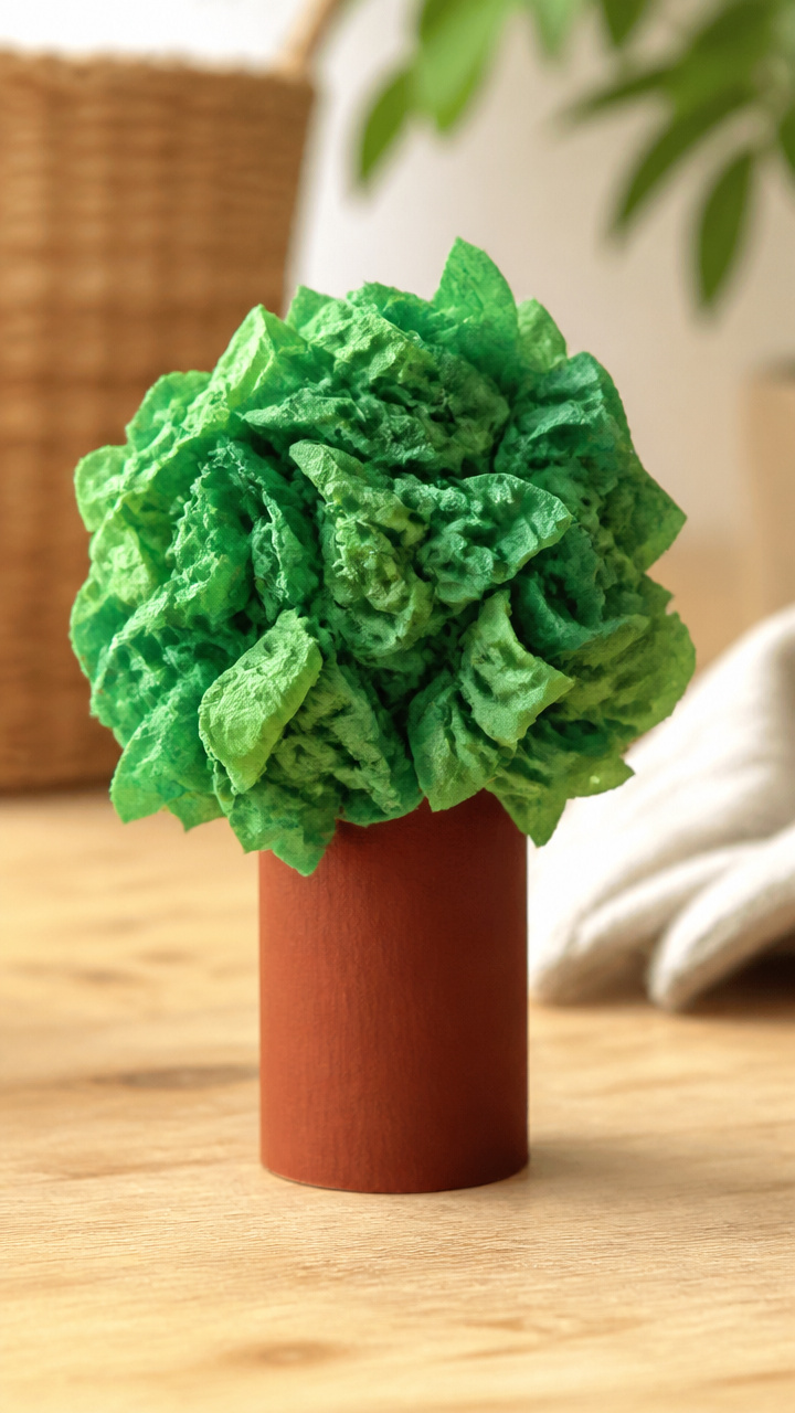 Cardboard Tube Trees