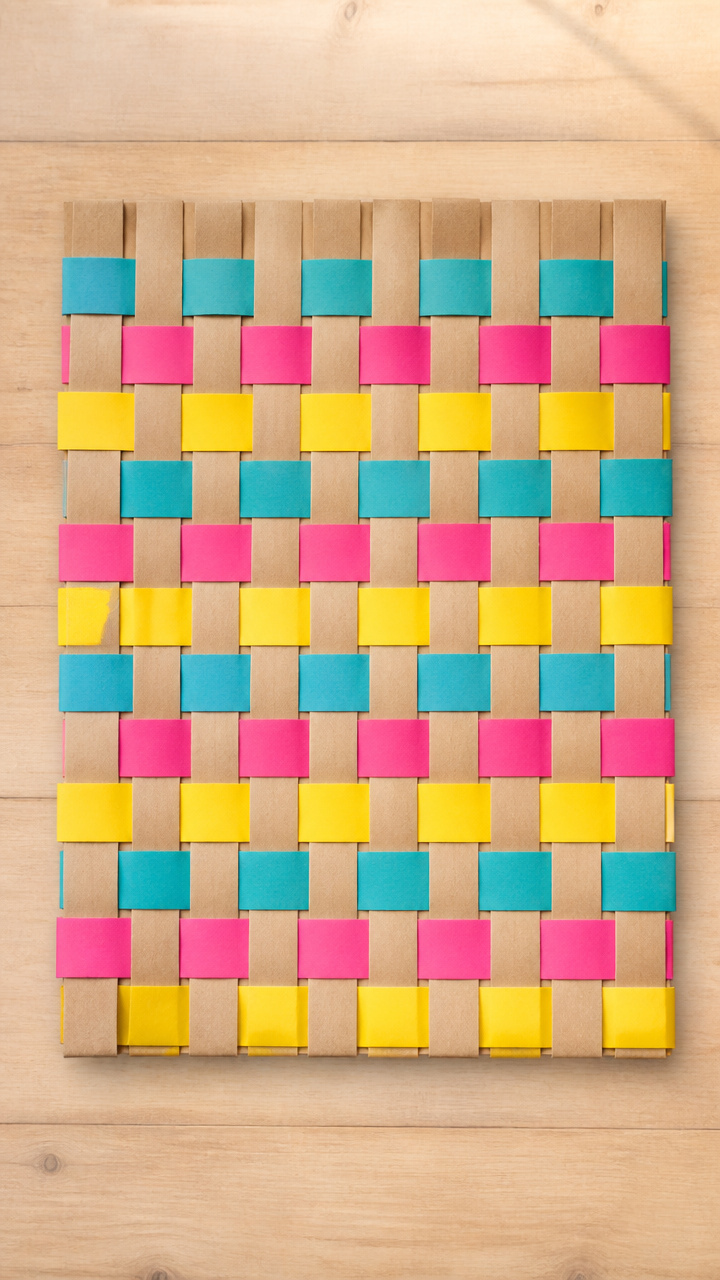 Cereal Box Weaving