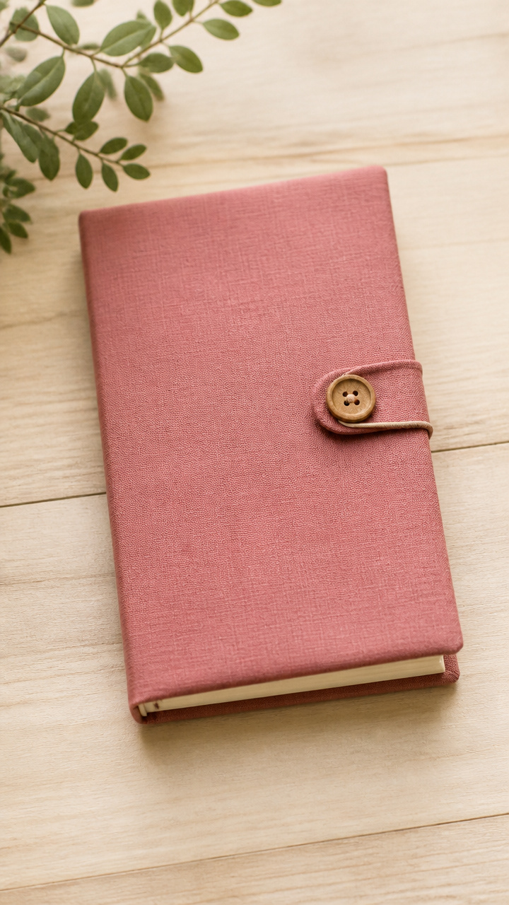 Fabric-Covered Notebook