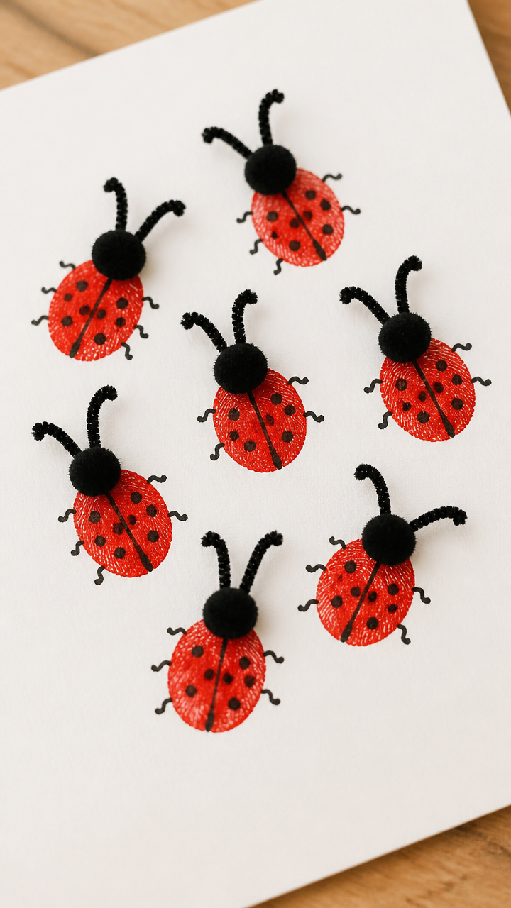 Fingerprint Ladybugs