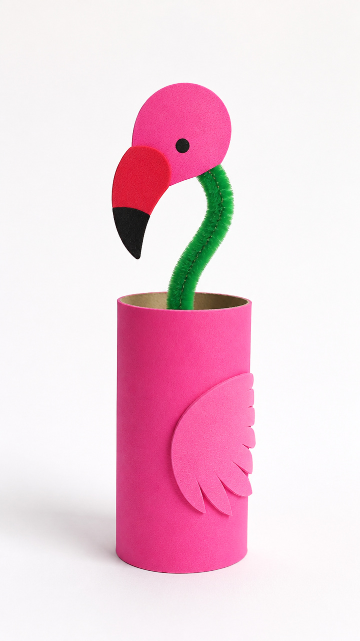 Flamingo Toilet Paper Roll