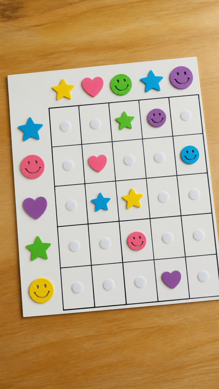 Foam Sticker Reward Chart