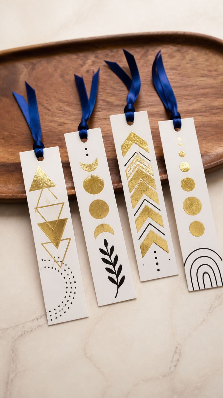 Foil-Stamped Bookmarks