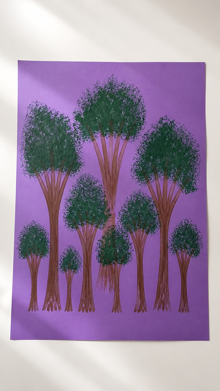Fork-Printed Forest