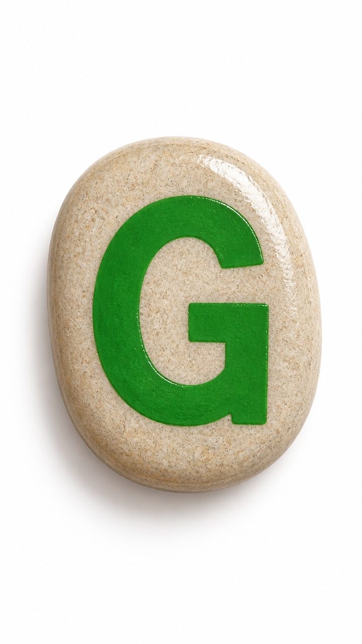 Garden Rock Letters