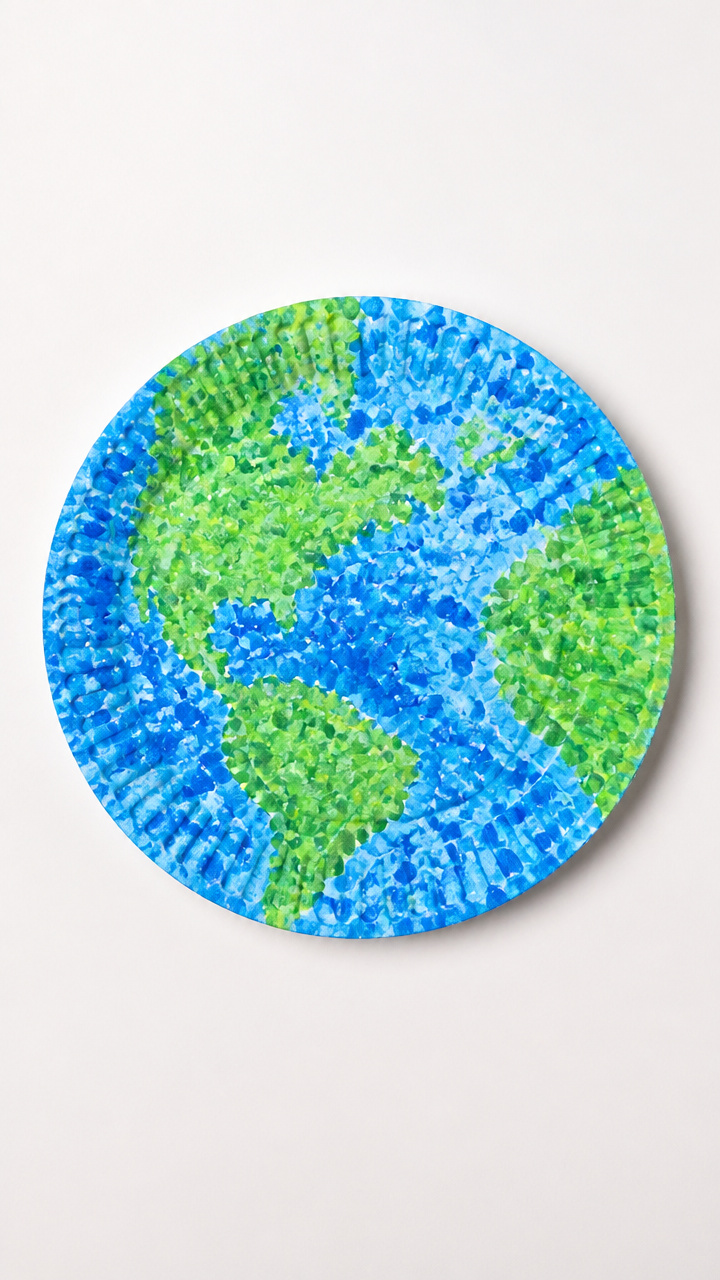 Globe Dot Painting